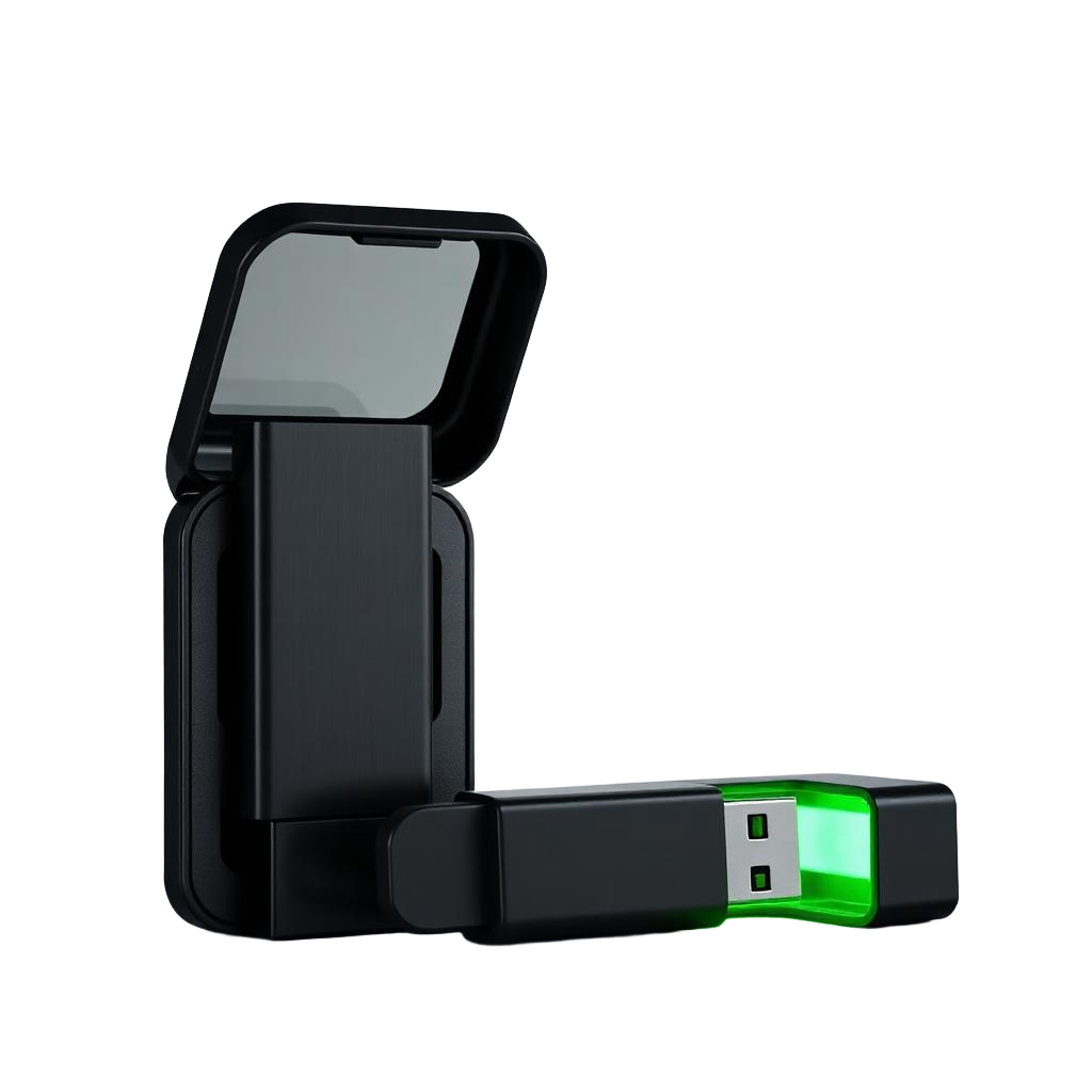 Neurastick Pro USB-A and USB-C private AI drive